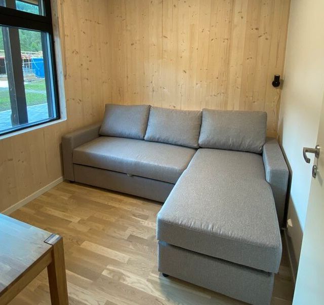 Grå sovesofa